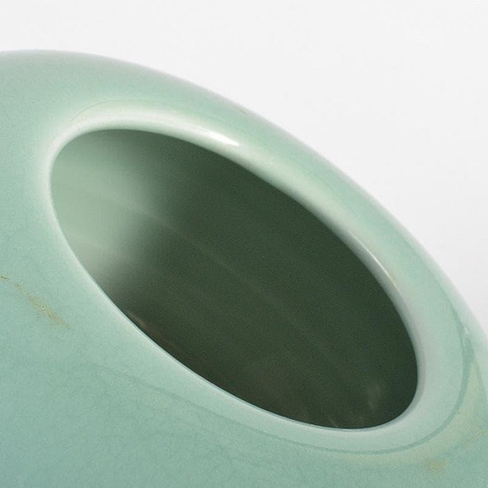 茶道具板谷波山作青磁三足香爐共布共箱MR6770 | Yahoo拍賣