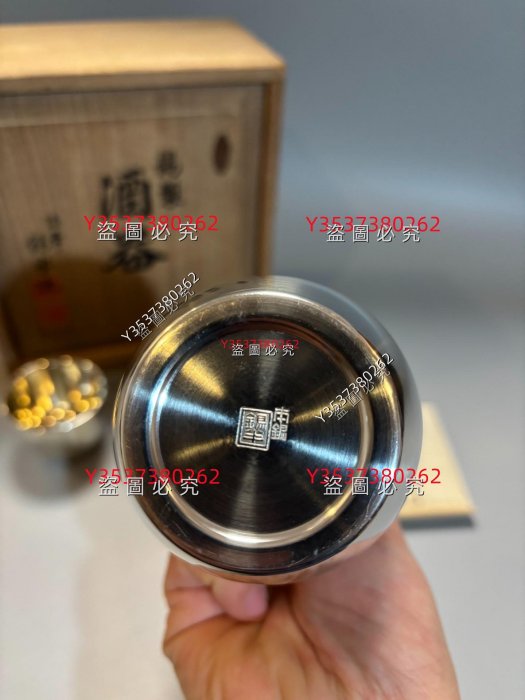 日本回流本錫錫半造酒器套組錫制酒器一壺兩杯錫杯德利酒杯錫舊藏