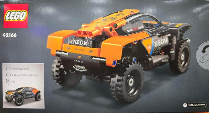 小如的店】COSTCO好市多代購~LEGO 樂高積木TECHNIC 賽車模型42166(1盒