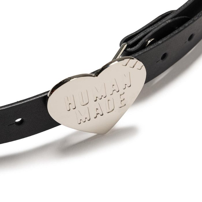 日貨代購CITY】2025SS HUMAN MADE HEART LEATHER BELT 愛心皮帶現貨