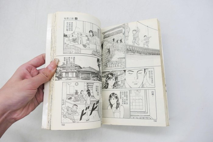 小蔡二手挖寶網) 早期秘書之鏡1-4集堀戶けい長鴻出版2010年漫畫書共4本