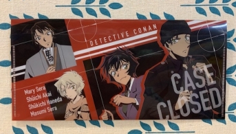 【震撼日式精品】名偵探柯南Detective Conan~檔案夾/袋-紅黑*53179