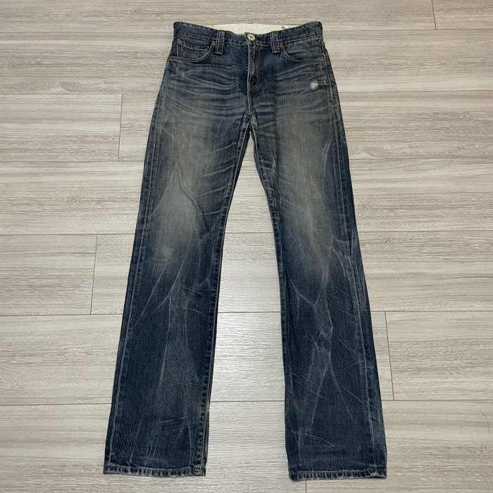 Levi's levis LH523-0023 W31 L34 深藍小破壞刷色牛仔褲 501 504 505 523
