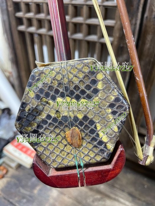 蘇州琴藝蘇藝馬藝制二胡民族樂器二胡做工規整用料考究保古玩舊貨