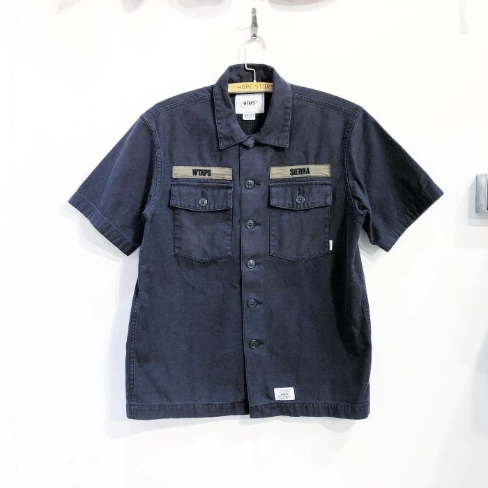 希望商店】WTAPS BUDS SS 18SS 水洗兩袋短袖軍衫| Yahoo拍賣