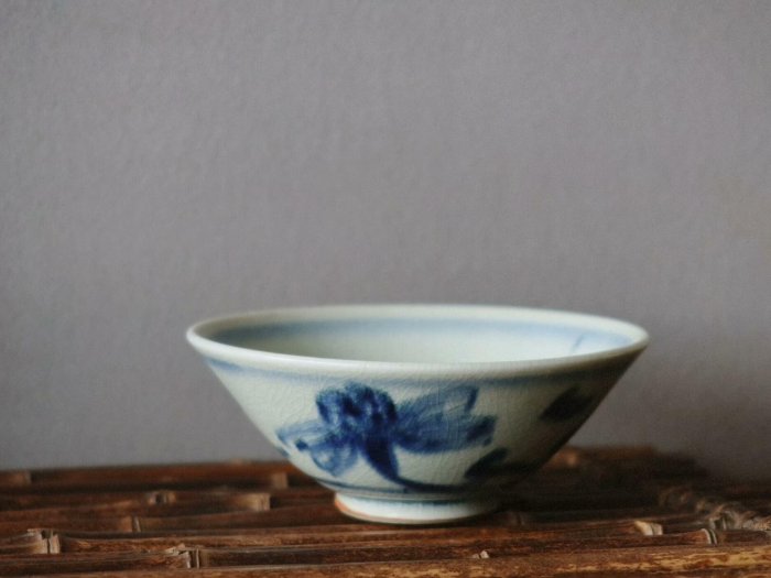 日本回流抹茶碗手繪蜻蜓平茶碗茶道具口徑14.5cm 高度5.5cm 72小時內