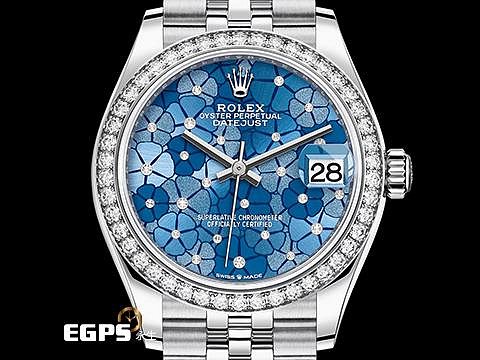 風水圖 2025年ROLEX 勞力士Datejust 31 經典蠔式日誌型278384 天藍色