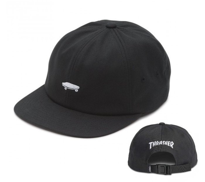 POISON VANS x THRASHER JOCKEY POLO HAT 滑板經典圖像刺繡老帽後扣