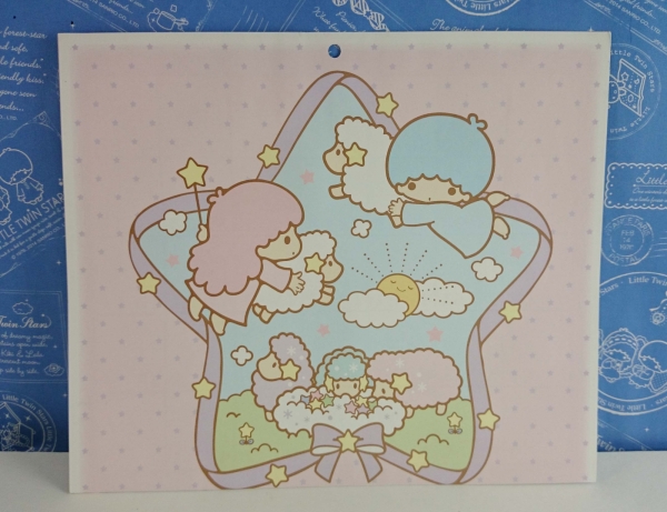 【震撼精品百貨】Little Twin Stars KiKi&LaLa 雙子星小天使~造型卡片 綿羊 粉