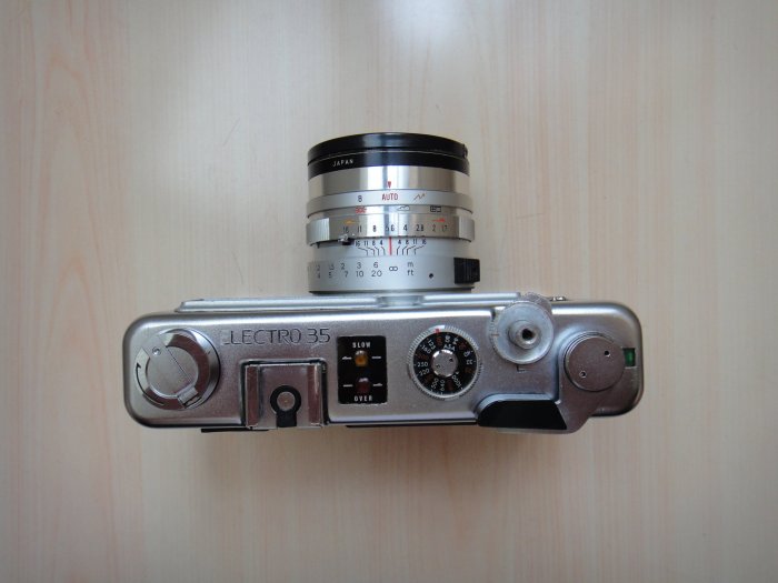 康泰典藏】YASHICA ELECTRO 35 GS相機(5)~功能皆正常~附代用電池~隨買