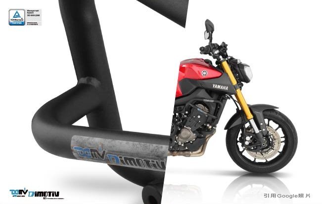 【R.S MOTO】SPORT TRACKER MT09 MT-09 XSR900 引擎保桿 噴砂黑 DMV