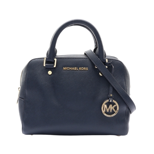 MICHAEL KORS 麥可寇斯 兩用包 深藍色 牛皮 30H3GTVS2L 【二手名牌BRAND OFF】