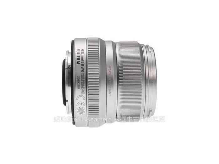 成功攝影Fujifilm XF 23mm F2 R WR 銀中古二手輕便好攜小廣角定