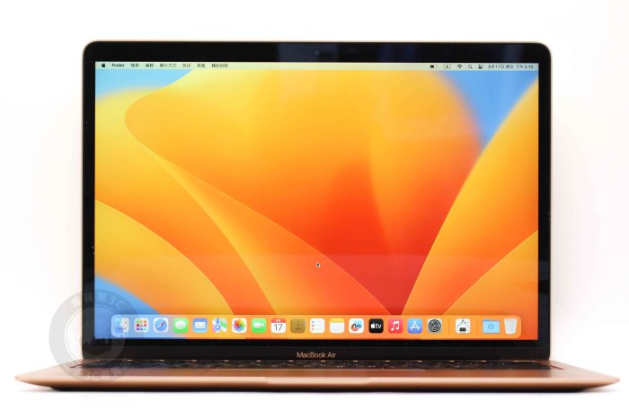 【高雄青蘋果3C】MACBOOK AIR M1 8G 256G 13吋 金 2020年款 二手筆電##99450