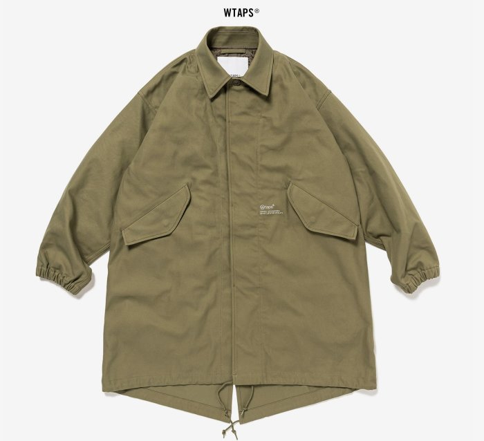 WTAPS 242WVDT-JKM03 SMOCK / COAT / COTTON. SERGE。太陽選物社