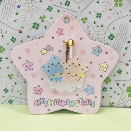 【震撼精品百貨】Little Twin Stars KiKi&LaLa 雙子星小天使~Sanrio 防塵塞-星星#11259