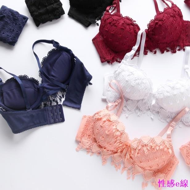 [優質現貨]蕾絲花邊集中爆乳 少女 流蘇 時尚 蕾絲 性感 集中爆乳型 時尚內衣 蕾絲內衣 性感文胸 性感 胸罩 無痕內衣 無鋼圈 舒適 透氣