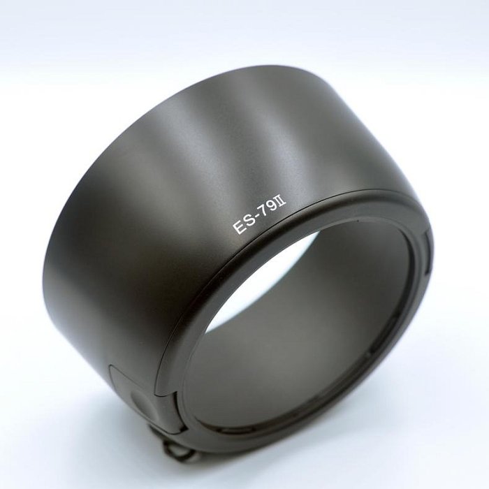 ES-79II遮光罩適用佳能Canon85 f1.2遮光罩大眼睛85mm 1.2一代二代鏡頭