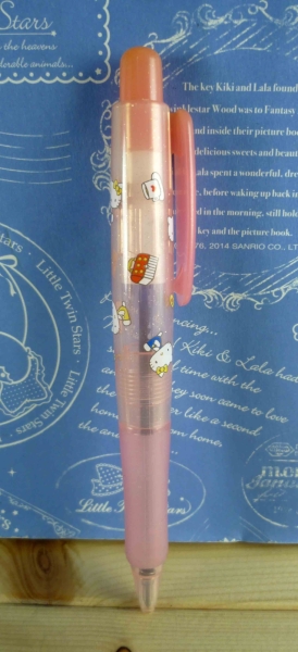 【震撼精品百貨】Hello Kitty 凱蒂貓~KITTY原子筆-藍英文字