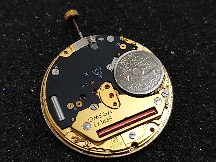 ☆ 歐米茄OMEGA 星座鑲鑽時標石英機芯(Cal 1438 ☆ Yahoo拍賣