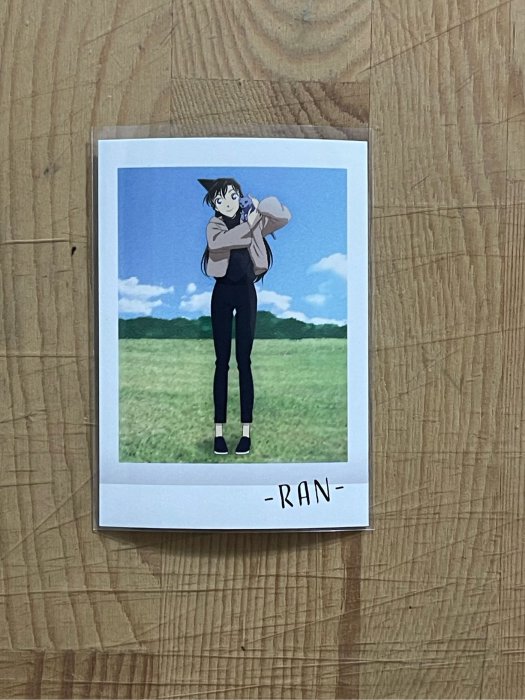 出清。新品)名探偵コナンぱしゃこれvol.2。名偵探柯南拍立得寫真卡片