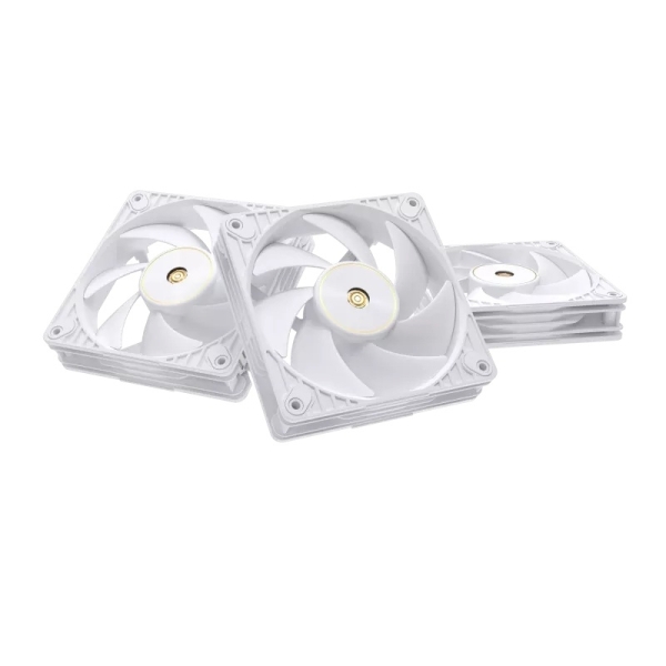 華碩 ASUS ProArt PF120 PWM 高效能風扇(極簡白-三入組) PF120-FAN-PWM-WHITE-3IN1
