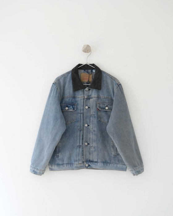 山東:(官網限定) STUSSY x LEVI'S® EMBOSSED TRUCKER JACKET 丹