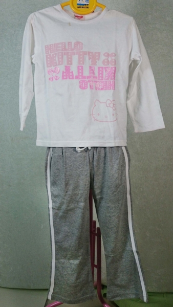 【震撼精品百貨】Hello Kitty 凱蒂貓~童裝 三件式 褲+衣+背心