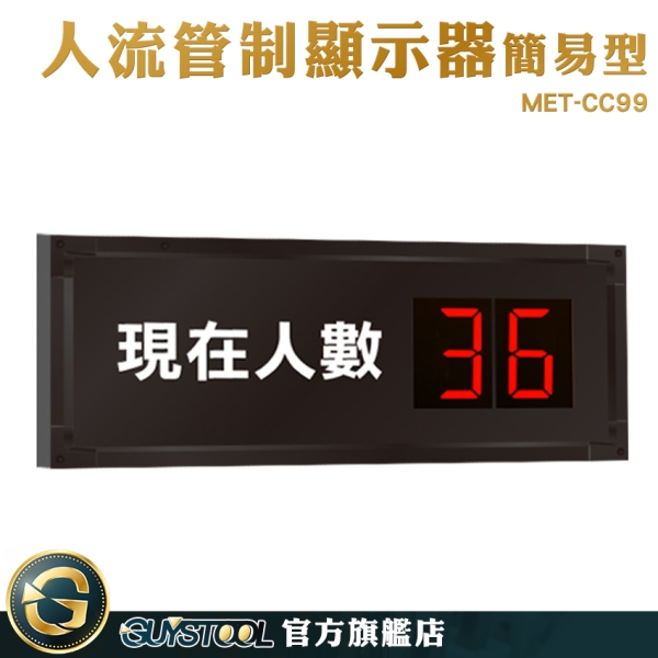GUYSTOOL 場內人數計算 計數器 人流管理 容留人數系統 MET-CC99 進出統計 客流統計 防疫