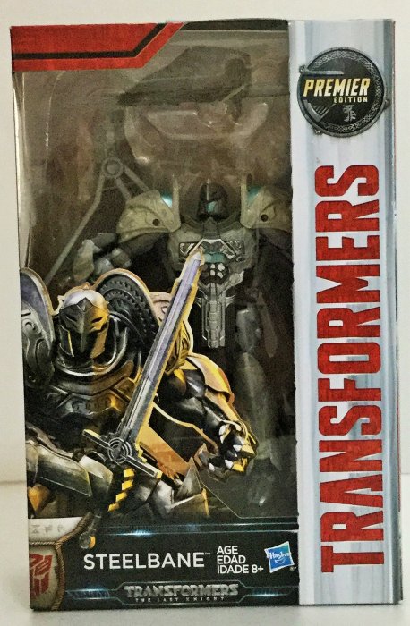 現貨 正版【Hasbro】變形金剛 電影5 豪華組人物 STEELBANE 騎士金剛
