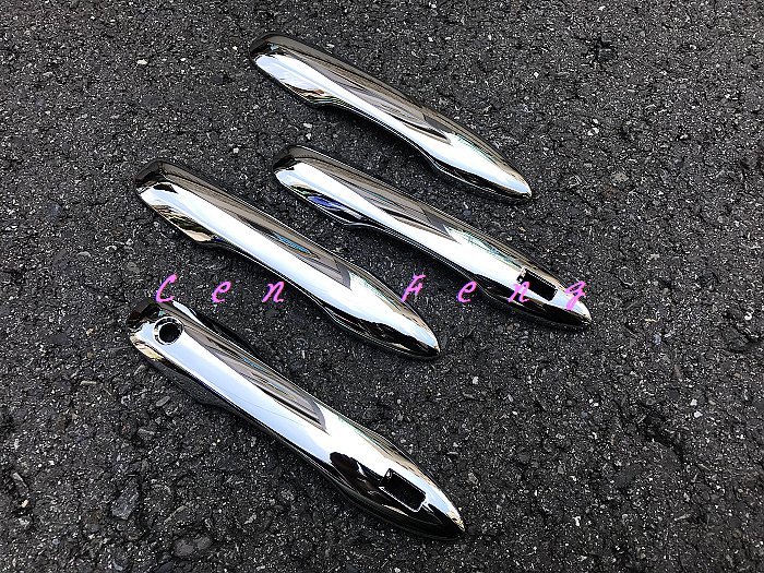 涔峰ＣＦ☆TOYOTA PRIUS 4代 PRIUS4 鍍鉻外把手貼 電鍍外拉手貼 外把手飾條 外拉手飾條 門拉手貼