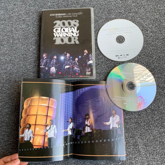 嚴選2008 BIGBANG全球警示巡迴演唱會DVD，精彩回放不容錯過Live