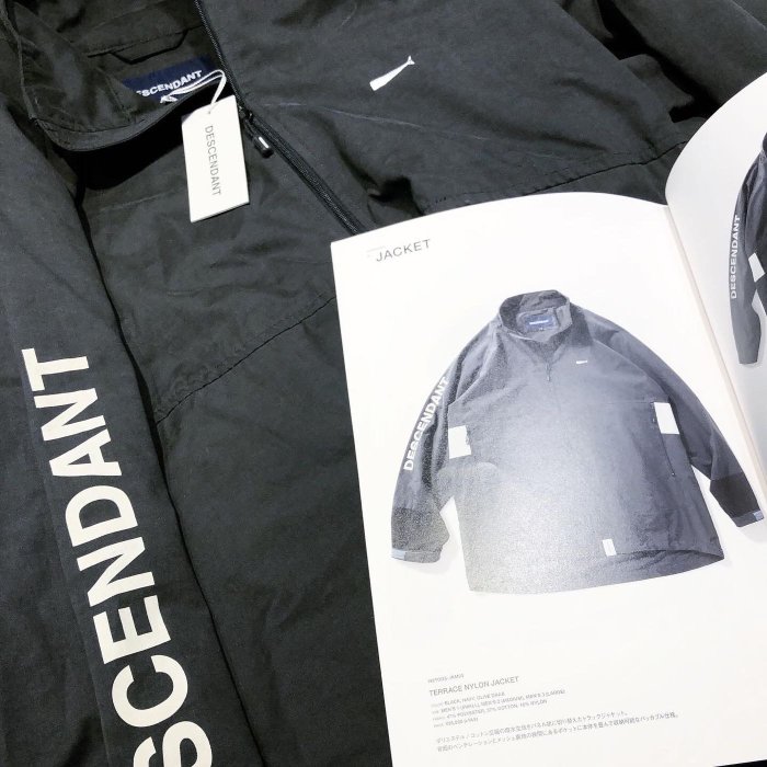 希望商店】DESCENDANT TERRACE NYLON JACKET 18AW 機能風衣夾克| Yahoo拍賣