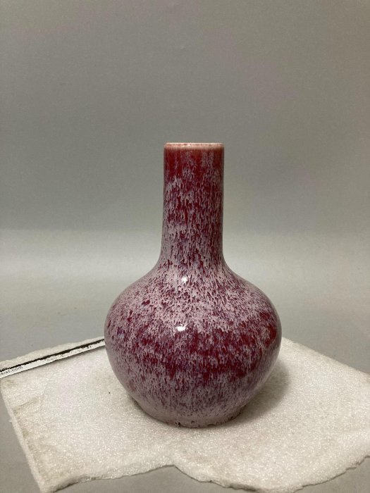 旧蔵 窯変紅釉 天球瓶 長頸瓶 紅紫釉 中国陶磁器 花器 CL0441 窯變釉花瓶天球瓶紅釉舊貨瓷器| Yahoo拍賣