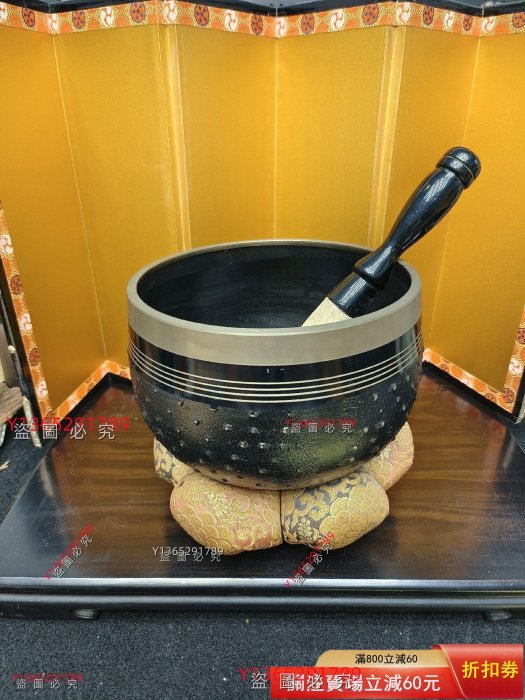 日本回流銅磬銅缽，佛音缽，靜心銅罄樂器法器，日本大號銅磬超大號銅磬
