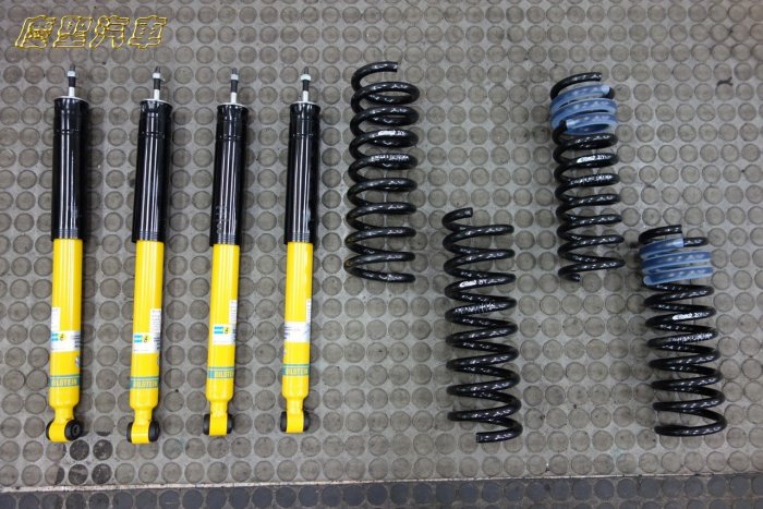 慶聖汽車 德國BILSTEIN倍適登B12黃筒避震器+短彈簧 總代理公司貨 BENZ R170 SLK