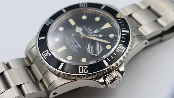 【美好時光】膏藥面黑水鬼1983年份ROLEX勞力士16800有保單綠牌 ( 1680 5513 16800 1665 參考)