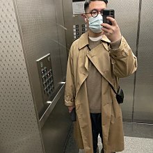 少穿近全新20SS AURALEE FINX POLYESTER BIG TRENCH COAT（BEIGE） 3號