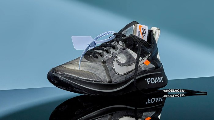 NIKE Off-White Virgil Abloh x Nike ZOOM FLY SP 黑色桃紅| Yahoo拍賣