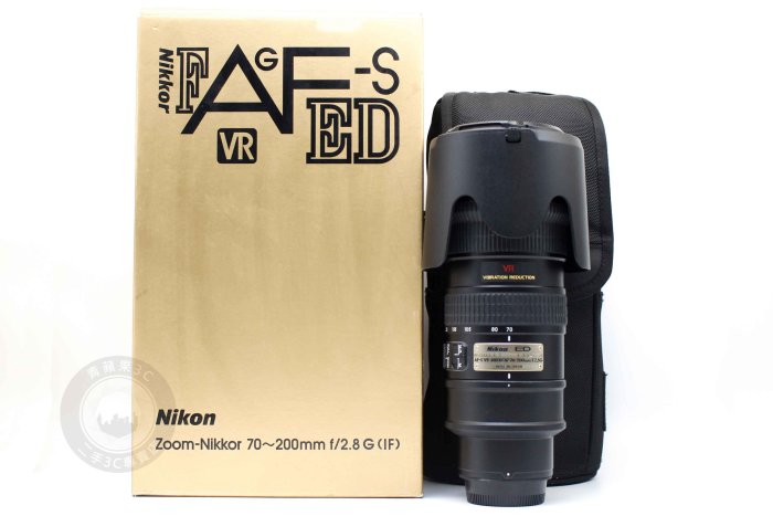 【台南橙市3C】NIKON AF-S NIKKOR 70-200MM F2.8 G 紅VR ED 小黑五 公司貨 二手鏡頭#90066