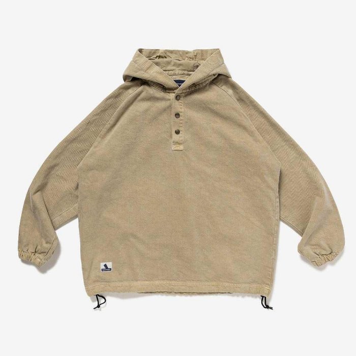 DESCENDANT 2025AW MOLE HOODED LS SHIRT 4