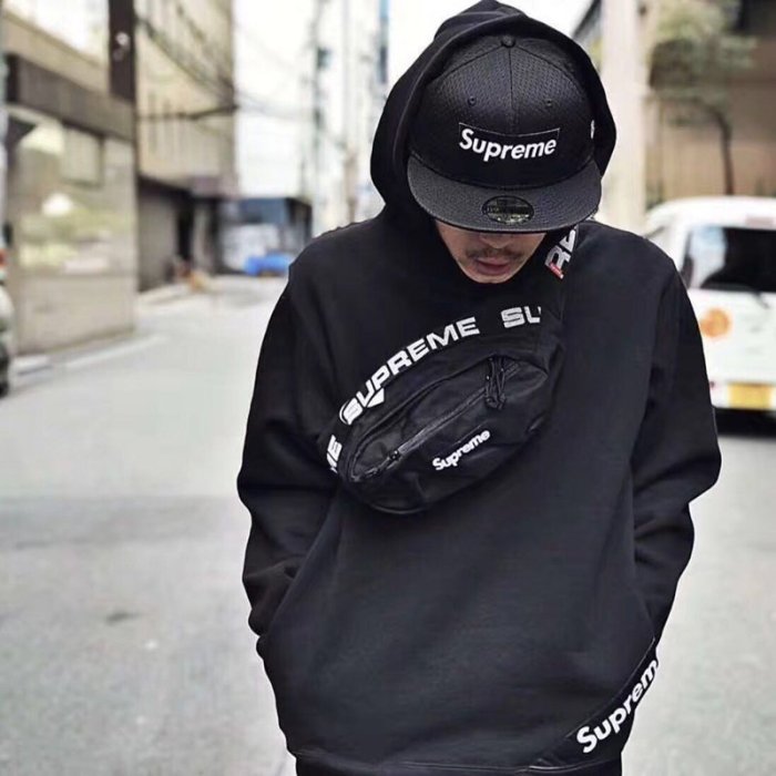 Supreme 18SS 44th Waist bag 腰包黑色側背包斜背包小包| Yahoo拍賣
