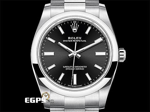 【永生流當品】2025年 ROLEX 勞力士 Oyster Perpetual OP 蠔式恆動型 126000 黑面 PLY4797