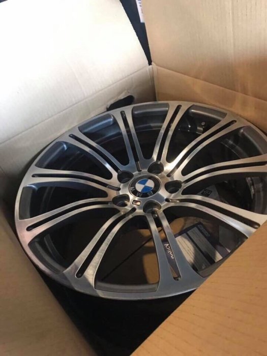 BMW 原廠 M3 鍛造鋁圈 19吋 可刷卡 分期零利率