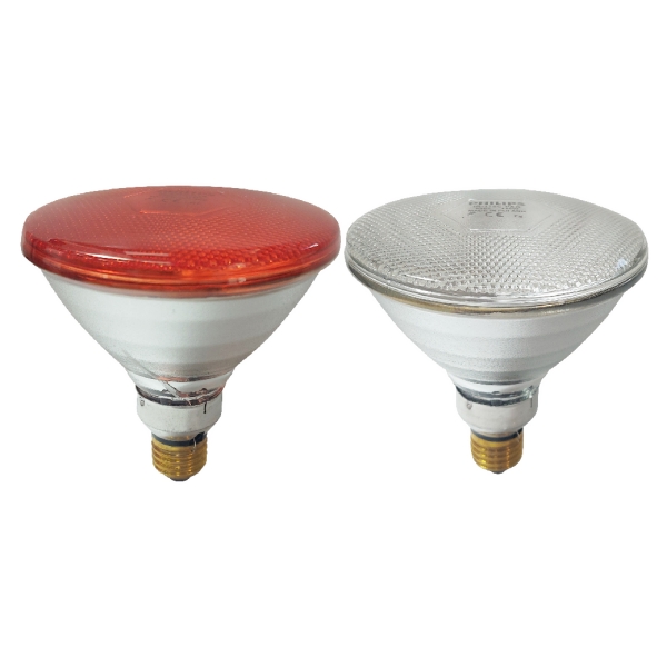 【卡樂】飛利浦 紅外線燈泡 175W 110V 220V E27 紅面 清面 溫熱燈泡 PHILIPS