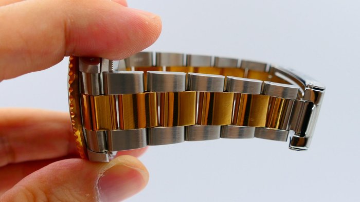 【美好時光】勞力士ROLEX極品黑色鉚釘面16803 !