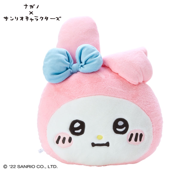 【震撼精品百貨】My Melody 美樂蒂~日本SANRIO三麗鷗 美樂蒂&酷洛米造型靠墊 抱枕-裝可愛*17357
