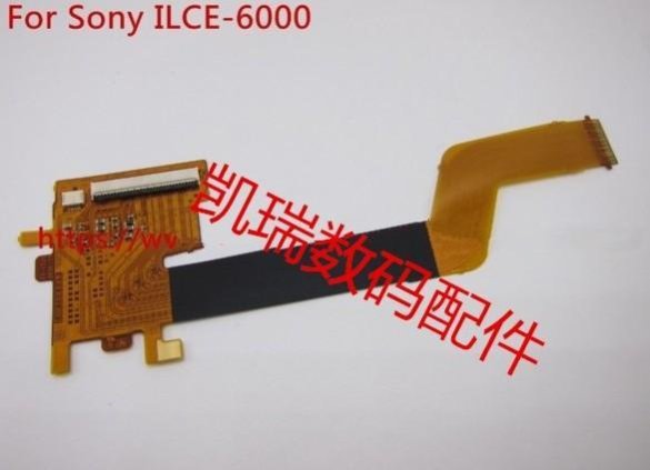 新上架適用於索尼sonyilce- a6000 液晶屏排線屏到主機板大排線翻轉線全新欣欣數碼相機配件