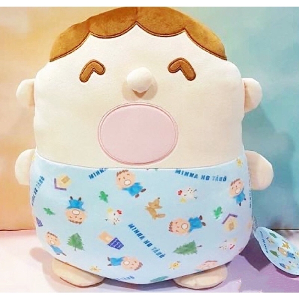 【震撼精品百貨】大寶/大口仔 Minna No Tabo~日本SANRIO三麗鷗 大寶抱枕 玩偶靠墊*87870