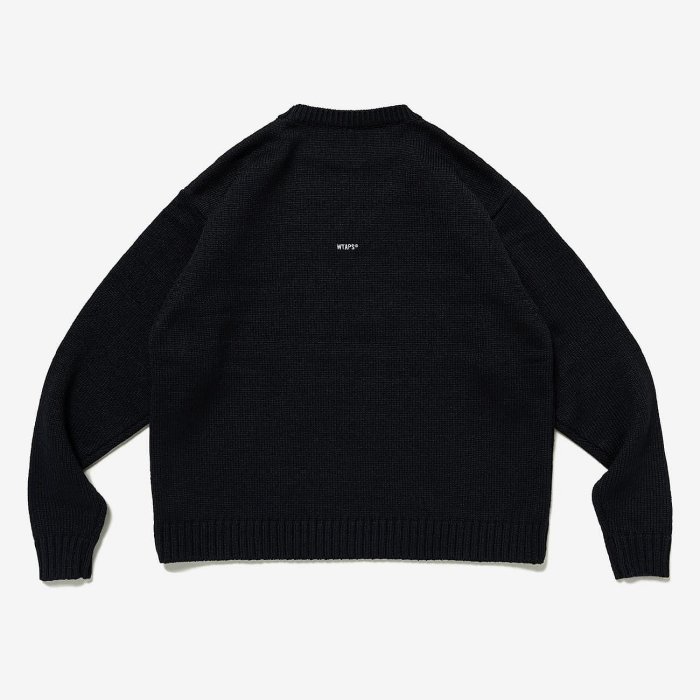 wtaps CREW NECK 02 / SWEATER POLY. SIGN 【公式通販】